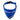 Blue Support Dog Collar Bandana