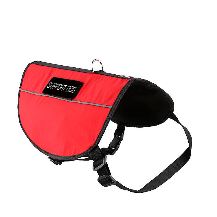 Emotional Support Dog Harness Vest – Nylon, Adjustable, With Removable Patches