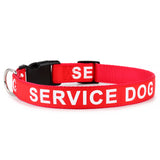 Red Service Dog Collar