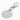 Service Dog Stainless Steel Tag (back)
