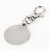 Service Dog Stainless Steel Tag (back)